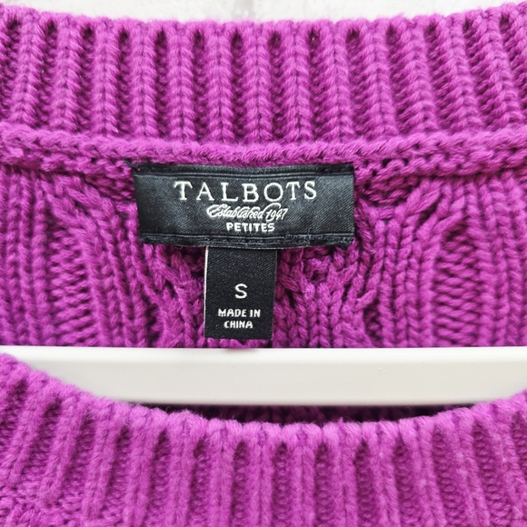 Talbots Cableknit Sweater - Picture 4 of 6